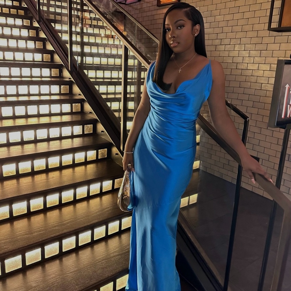 REVOLVE Samuel gown in blue